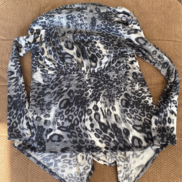 Beautiful cheetah print cardigan - Picture 3 of 4